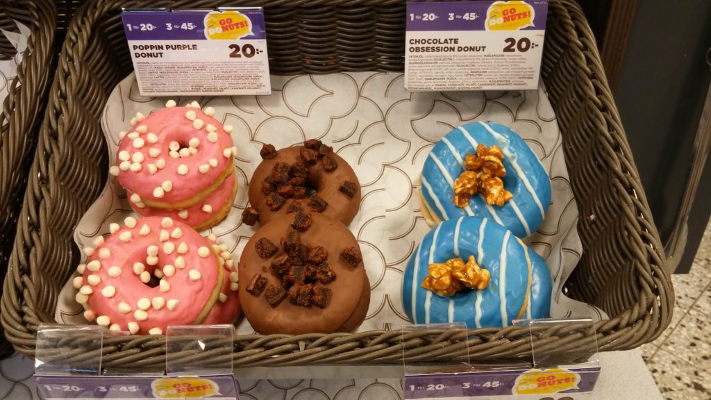 Nya donuts på Circle K